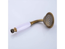 03, Ducha De Mano De Bronce Antiguo Con Soporte De Cobre