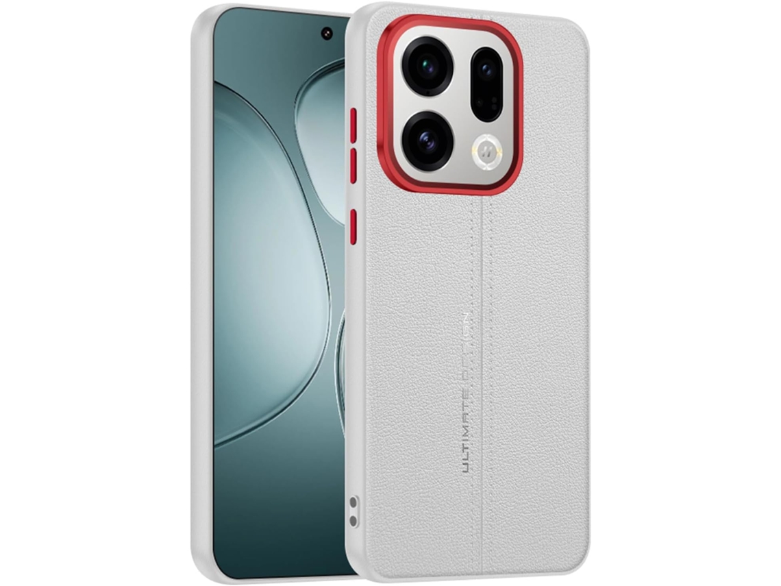 Funda Para Oppo Find X9, Funda Ultrafina Y Flexible - Gris Blanco