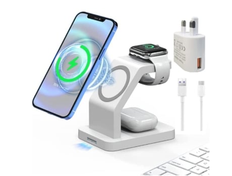Soporte Cargador YDCY SBC221011 Magsafe (18W - Blanco)