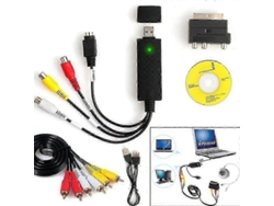1 Juego De Convertidor Usb 2.0 De Vhs A Dvd, Dispositivo De Captura De Audio Y Vídeo, Cable Rca Para Sistemas Windows 10