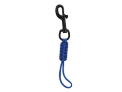 Cordón De Buceo De Acero Inoxidable 316 Con Gancho De Resorte Manual Para Equipo Bcd, Azul Marino