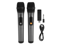 Micrófono Inalámbrico De Mano Uhf Micrófono Inalámbrico Interfaz Usb 3.5mm