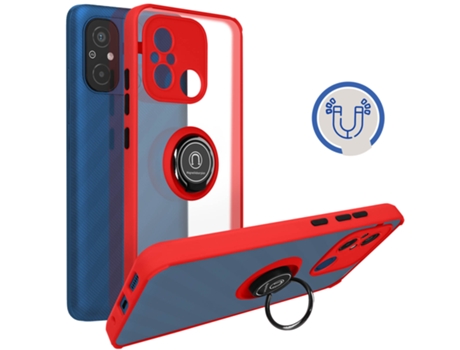 Funda para Xiaomi Redmi A2, Redmi 12C AVIZAR Rojo