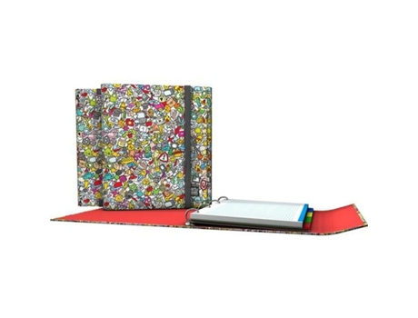 Carpeta con Anillas GRAFOPLAS Carpeplús Icons Multicolor A4 2 Unidades