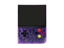 Consola De Juegos Portátil Retro R33s, Transparente, Con Pantalla Ips De 3,5 Pulgadas, Miniconsola Portátil