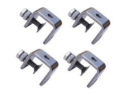 2026-4 Pinzas De Acero Inoxidable 304 En Forma De C Para Carpintería Y Trabajos Diy, Pinzas Fuertes Con Boca Ancha