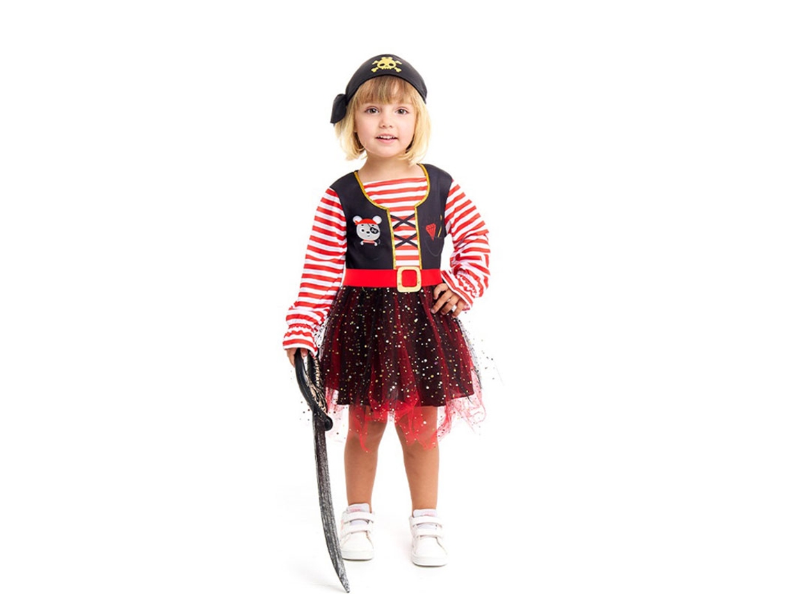 Disfraz de Pirata para niña y bebé