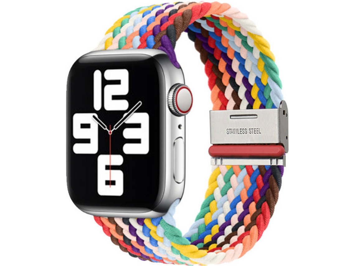 Correa Trenzada Ajustable para Apple Watch Series 6 40mm Multicolor