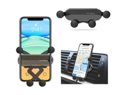 Soporte Universal Para Teléfono De Coche Con Ventilación En Color Negro.