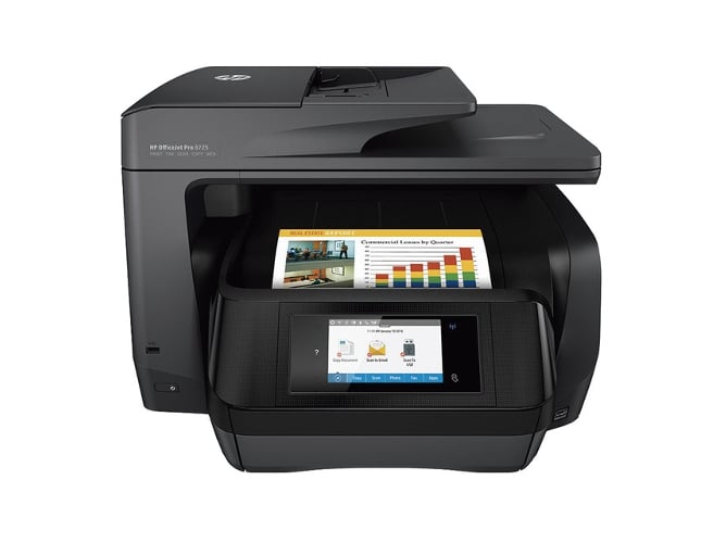 Impresora HP Officejet Pro 8725 (Multifunción - Inyección de Tinta - Wi-Fi - Instant Ink)