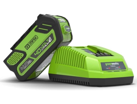 Greenworks Cargador rápido 40 V 4 A