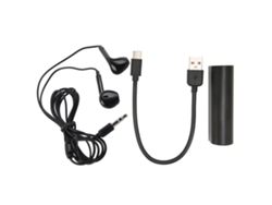 Minigrabadora Magnética Portátil Con Activación Por Voz, Recargable, 16 Gb, Para Clases, Conferencias Y Entrevistas.