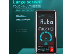 Multímetro Digital Inteligente Kkmoon Kkm198 Con Pantalla Táctil De 4,4 Pulgadas, Trms, Ncv, Vfc Y Linterna.