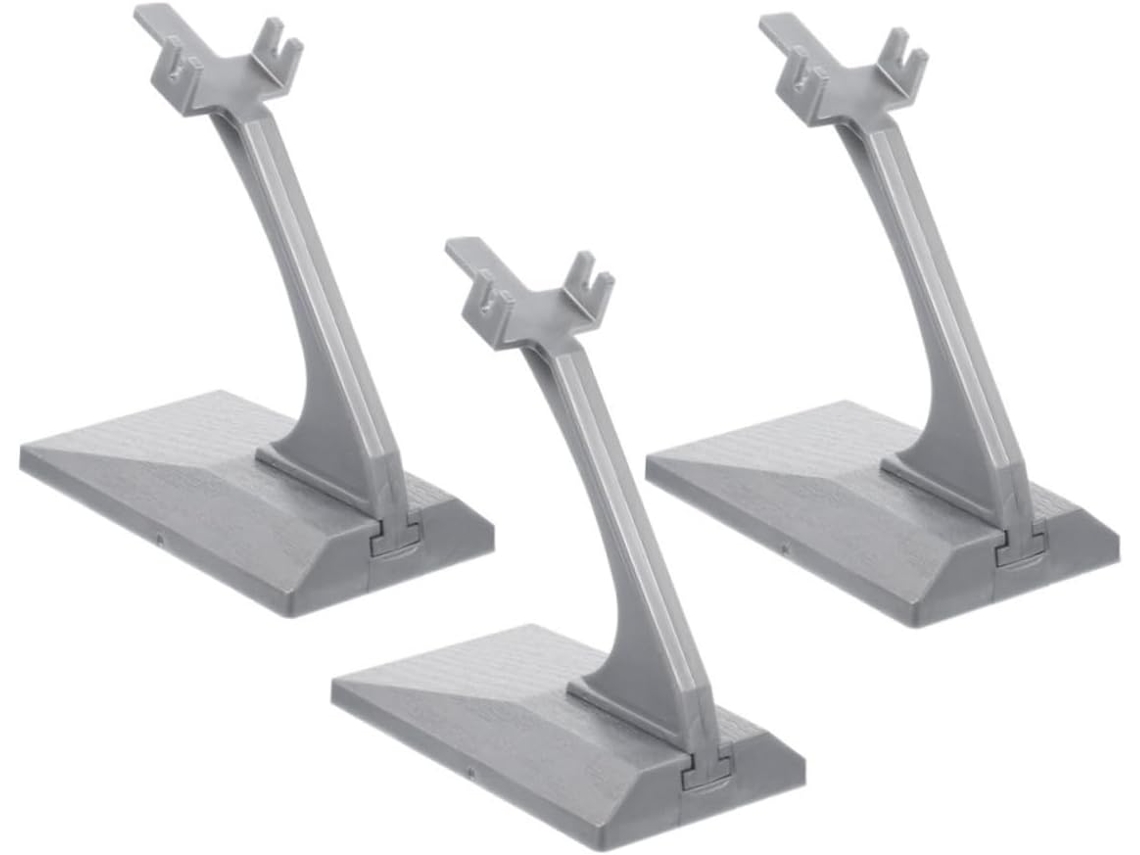 Soporte Decorativo Para Maquetas De Aviones De Plástico, 3 Piezas, Base Plana Y Estable.