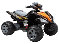 B.active - Vehículo eléctrico quad mediano negro