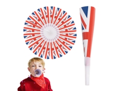 Ats-boquerones De Fiesta Reutilizables De La Union Jack Para El Jubileo De Platino De La Reina 2022
