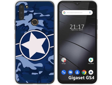 Carcasa Gigaset GS4 TUMUNDOSMARTPHONE Camuflaje 03 Multicolor