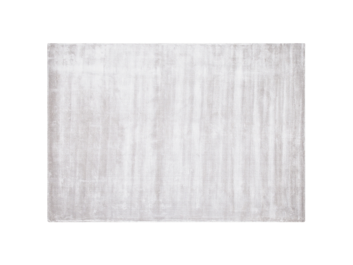 Alfombra de pelo corto BELIANI Gesi ii de Viscosa Gris 160x230