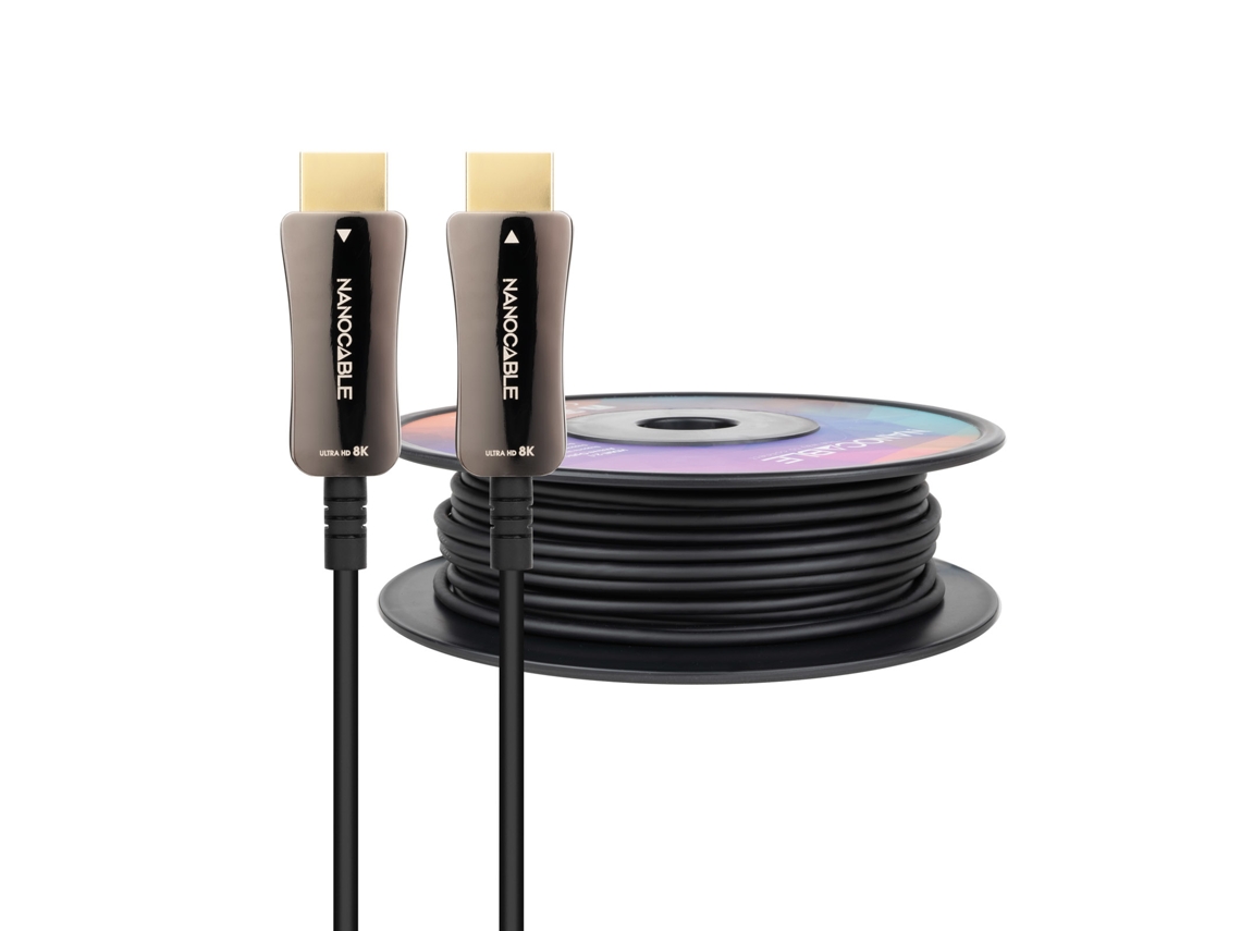 Cable HDMI NANOCABLE 10.15.2180 80 m HDMI Type A (Standard) - Negro