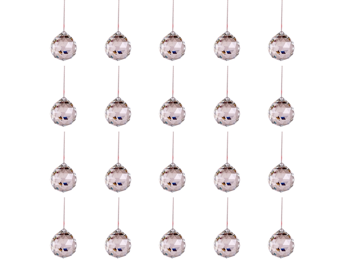 Cadena De Cuentas De Cristal Para Puerta De Araña Para Exhibición De Bodas. Cortina De Cuentas De Vidrio Transparente Con Reflejos De Arcoíris Que Inv