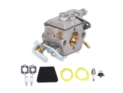 Kit De Carburador De Aluminio Para Motosierra Con Filtro Y Manguera Para Modelos 1950, 2050, 2150, 2375, 89, 891 Y Wt324.