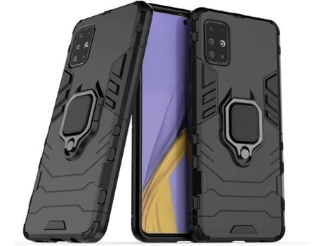 Carcasa Samsung Galaxy A51 5G G4M Protección Militar Magnética Negro