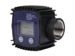 Omni-medidor De Flujo Turbina Digital K25 1in Para Combustible Diésel Bomba Tubo Líquido Dc2.3‑3.3v