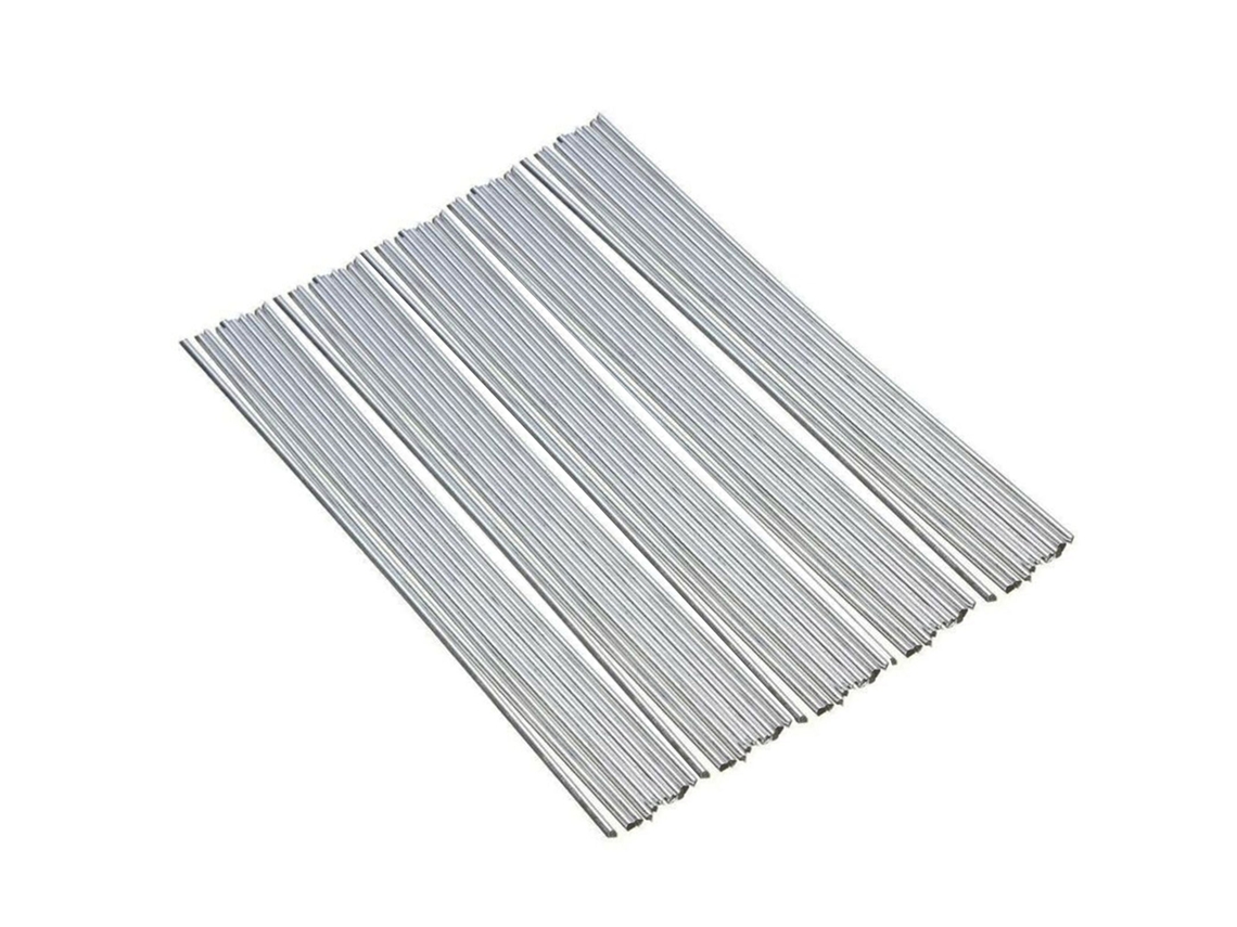 50 Varillas De Soldadura De Aluminio, Núcleo Sólido, No Fluidas, Bajo Punto De Fusión, Resistentes A La Corrosión.