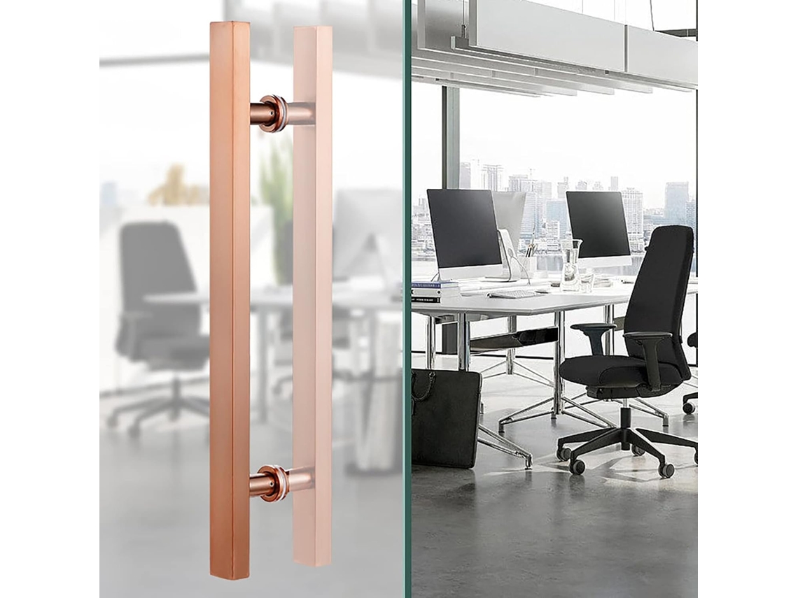 Tiradores De Puerta Acero Inoxidable 50 Cm, Duradero, Corrosión, Acero Inoxidable