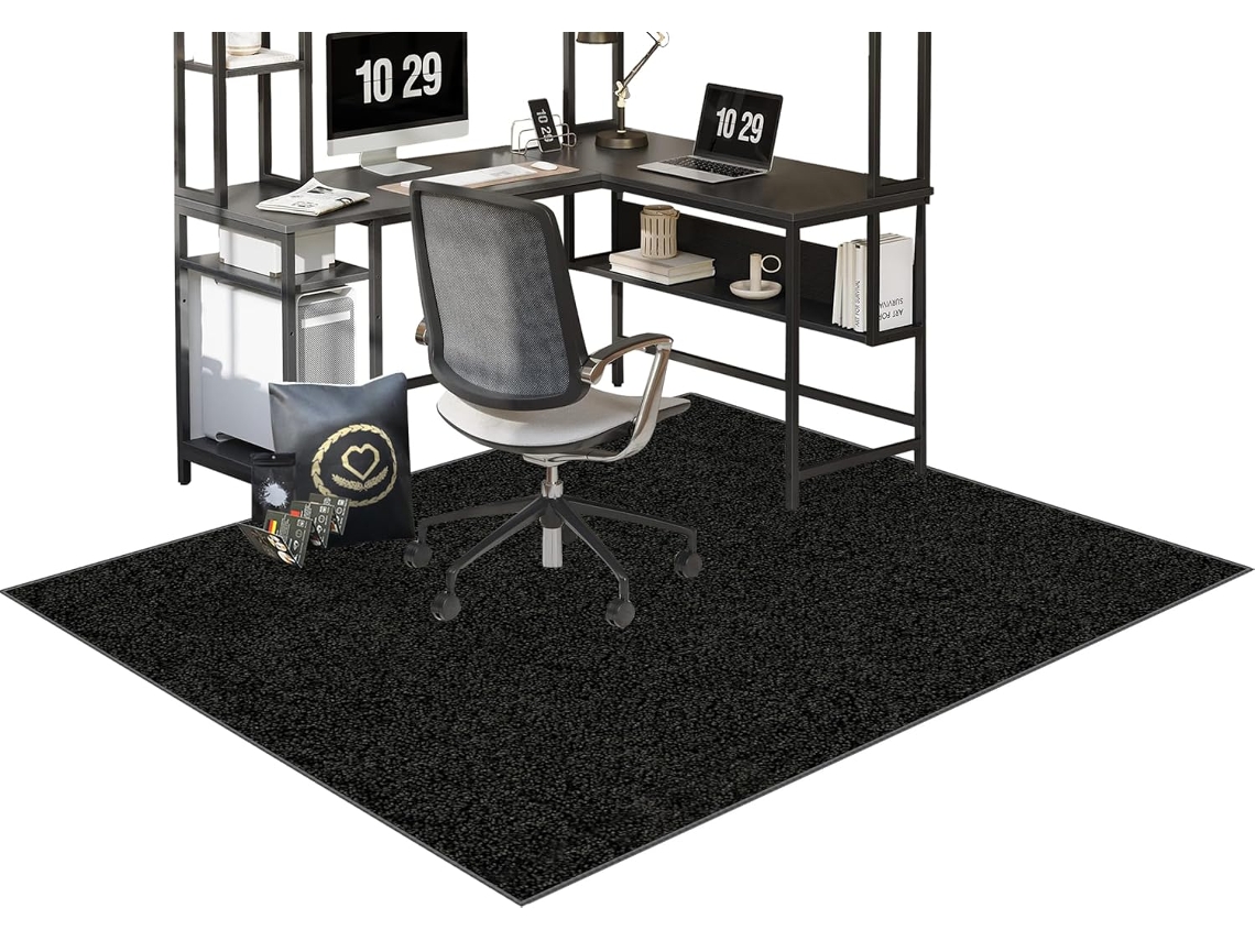 Alfombrilla Protectora Suelo Gaming, Moqueta Madera, Oficina, Duros Xunzheng Sillas Sobre Suelos, 80 X 120 Cm