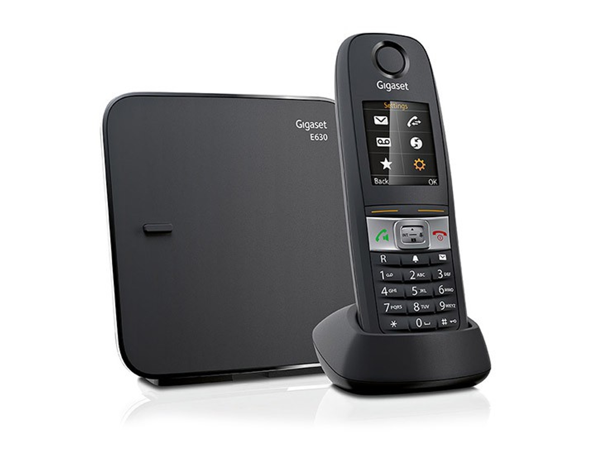 Teléfono Inalámbrico GIGASET E630 Negro