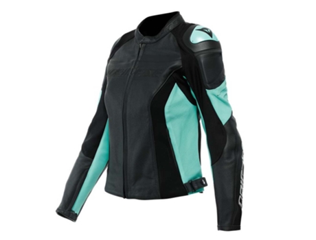 Chaqueta para Mujer DAINESE Couro perfurado racing 4 Negro de Motociclista (38)
