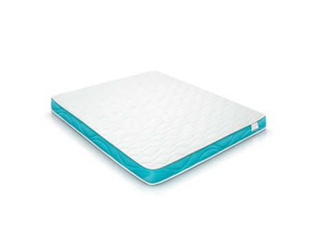 Colchón WIN REST Viscoelástico firmeza media Olas para cama 90x180 (Azul)