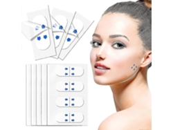 Adhesivo facial para lifting facial femenino en forma de V, invisible y resistente al agua, ideal para mentón y rostro. Rosewell