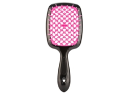 Peine Desenredante/cepillo Para Cabello Rizado Con Diseño Hueco Y Dientes Anchos.
