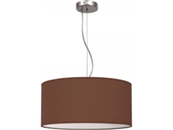 Lámpara de Suspensión FABRILAMP Nicole (Marrón - E27 - 3 x 60 W - Metal)