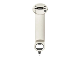 Abrelatas Multifuncional Retráctil Ajustable Acero Inoxidable Diseño Ergonómico Portátil Blanco