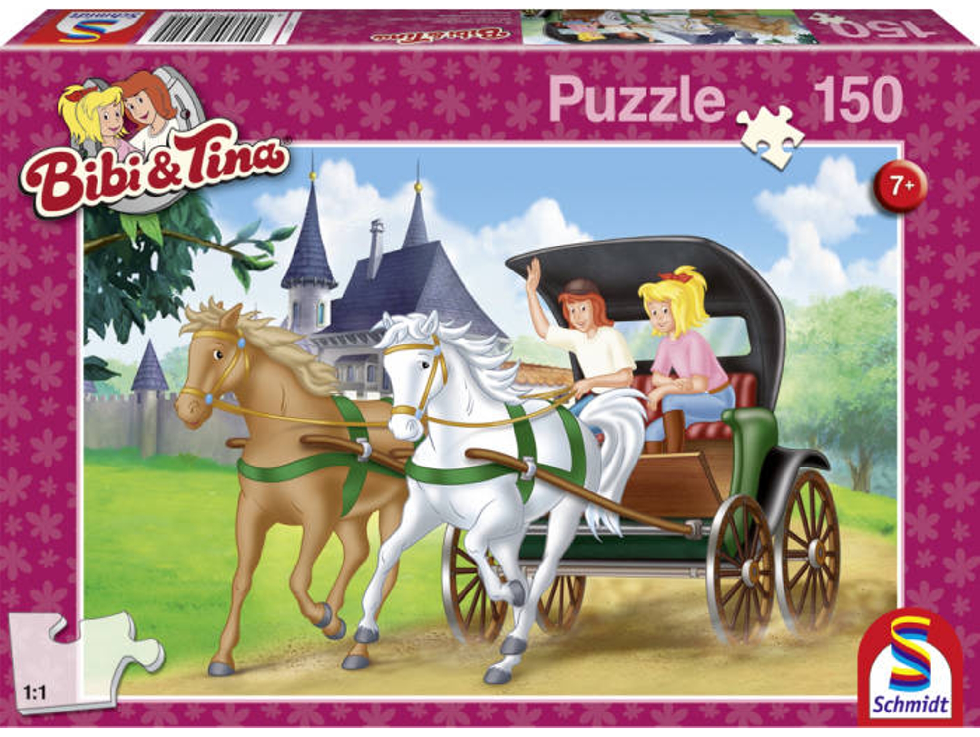 Puzzle SCHMIDT SPIELE Bibi and Tina (150 Piezas)