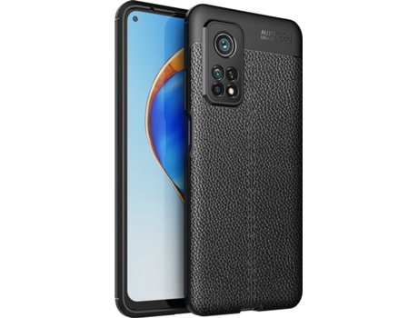 Carcasa Xiaomi Mi 10T Pro Rugged Leather Negro