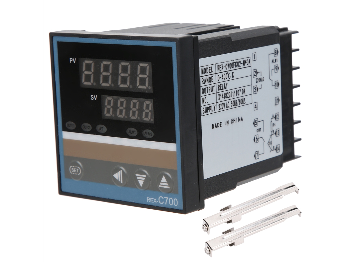 Termostato Pid Berm Rex-c700fk02-m X Da, Control Digital De Temperatura, 220 V