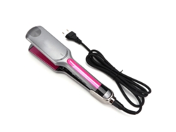 2 Em 1 Prancha De Cabelo Profissional Cerâmica Com Regulagem De Temperatura Para Alisar E Cachos Ideal Para Viagem