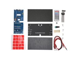 Reloj Digital Multifuncional Con 2048 Led Rgb Y Matriz De Puntos Para Raspberry Pi Pi Pi.