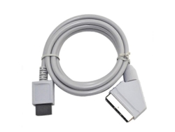 Cable De Vídeo Av Para Tv Con Scart Rgb Compatible Con Videojuegos Wii Wii-u