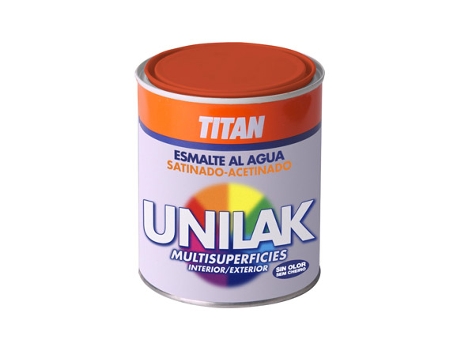 Esmalte Al Agua Unilak Satinado TITAN