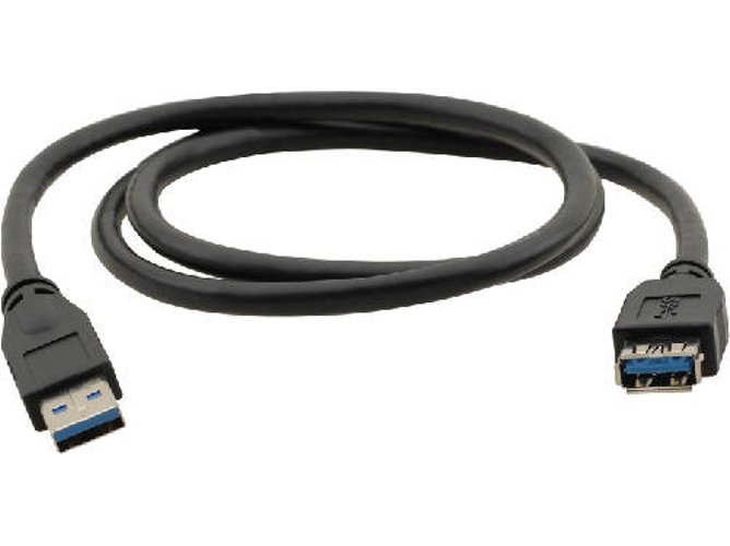 Cable USB KRAMER ELECTRONICS (USB - USB - 1.6 m - Negro)