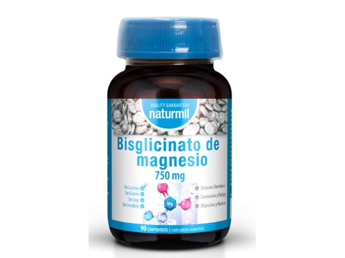 NATURMIL Bisglicinato de Magnesio 90 Comprimidos