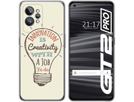 Carcasa para Realme GT 2 Pro 5G TUMUNDOSMARTPHONE Dibujos Creativity Multicolor