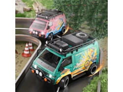 Rosadlk 585-132 Rtr 1/24 2.4g 4wd Mini Bus Drift Off-road Camping Van Led Alta Velocidad Juguetes Aventura