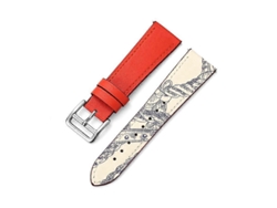 Correa de piel con hebilla de pasador en contraste para Huawei Watch GT3 de 46 mm y 22 mm.