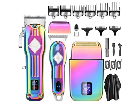 Set profesional de cortapelos y recortador de barba